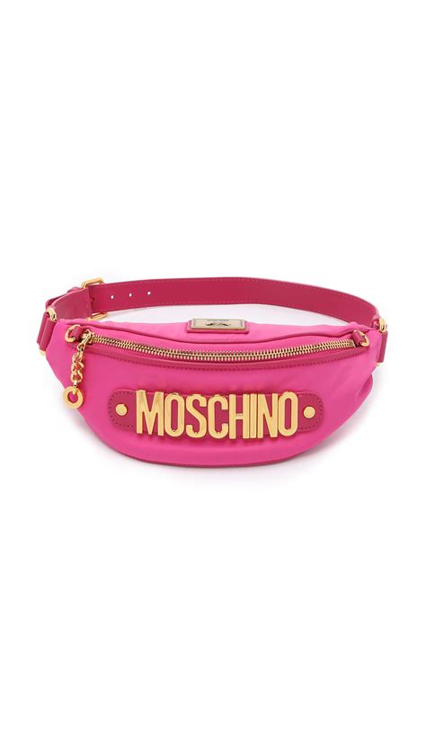 cheap moschino fanny pack